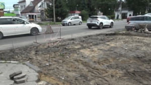 В Белогорске приводят в порядок заезды во дворы многоквартирных домов - gtrkamur.ru
