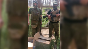 Военнослужащий передал слова благодарности волонтерам из Тынды - gtrkamur.ru