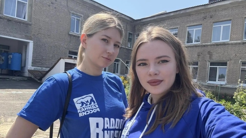 Амурская студентка две недели помогала эвакуированным жителям ДНР - gtrkamur.ru