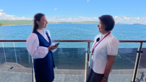 Какие договоренности достиг регион на ВЭФ: интервью с О. Кукшенёвой (Министерство экономического развития Амурской области) - gtrkamur.ru