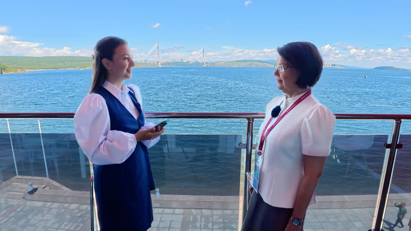 Какие договоренности достиг регион на ВЭФ: интервью с О. Кукшенёвой (Министерство экономического развития Амурской области) - gtrkamur.ru