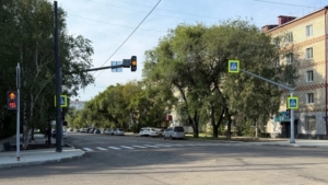На Октябрьской в Благовещенске начали укладывать асфальт - gtrkamur.ru