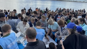 Амурчане очистили почти 90 км берегов в рамках акции «Вода России» - gtrkamur.ru