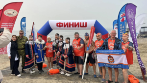 «Ворота на Северный полюс»: амурские пловцы преодолели 150 км по реке Хета - gtrkamur.ru