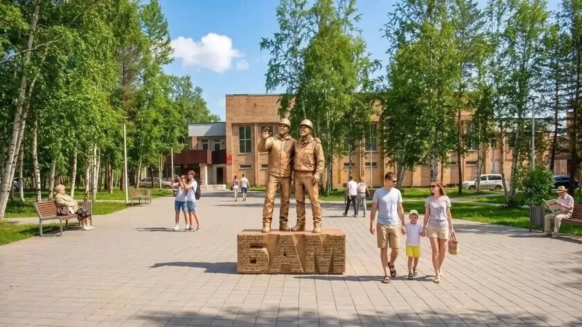 В Тынде откроют памятник легендарным бригадирам БАМа Бондарю и Варшавскому - gtrkamur.ru
