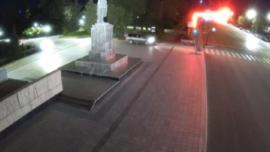 Ночной заезд по главной площади обернулся для благовещенца годом без прав - gtrkamur.ru