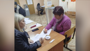 В Белогорске на выборах раздавали пожарные извещатели - gtrkamur.ru