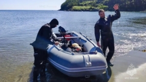 Амурские водолазы отрабатывали спасательные навыки под наблюдением нерп - gtrkamur.ru