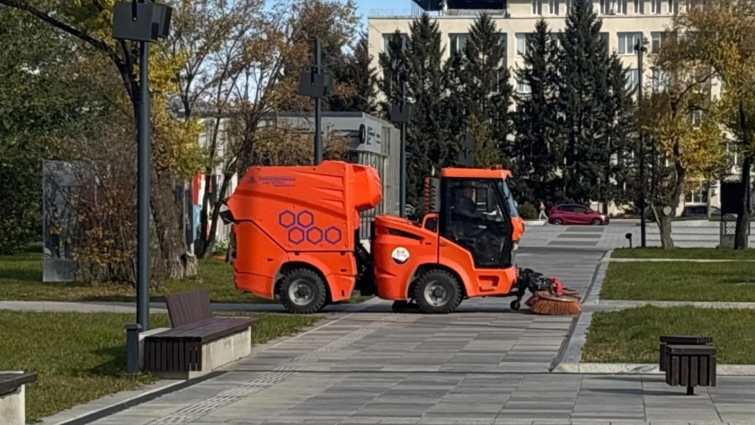 В столице Приамурья спецтехника ГСТК перешла на зимний режим работы - gtrkamur.ru