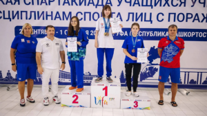 Две золотые медали в Уфе: амурчанка стала лучшей в плавании на Всероссийской спартакиаде - gtrkamur.ru