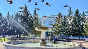 Белогорск закрыл сезон фонтанов: центральный отработал больше 160 дней - gtrkamur.ru
