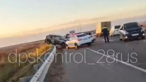 За сутки в Приамурье произошло 21 ДТП, четыре человека пострадали - gtrkamur.ru