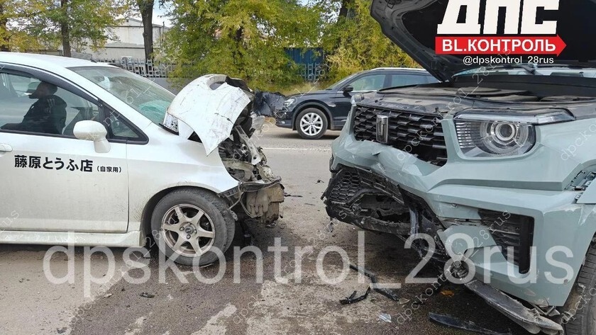 22 ДТП за сутки в Амурской области: пятеро пострадавших, один пьяный водитель - gtrkamur.ru